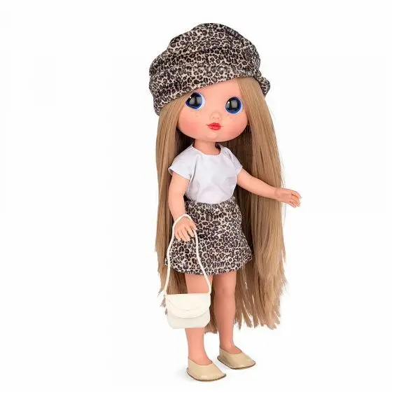 Muñeca Elegance Dunya 38 cm - Fashion Única en Animal Print de Muñecas Arias