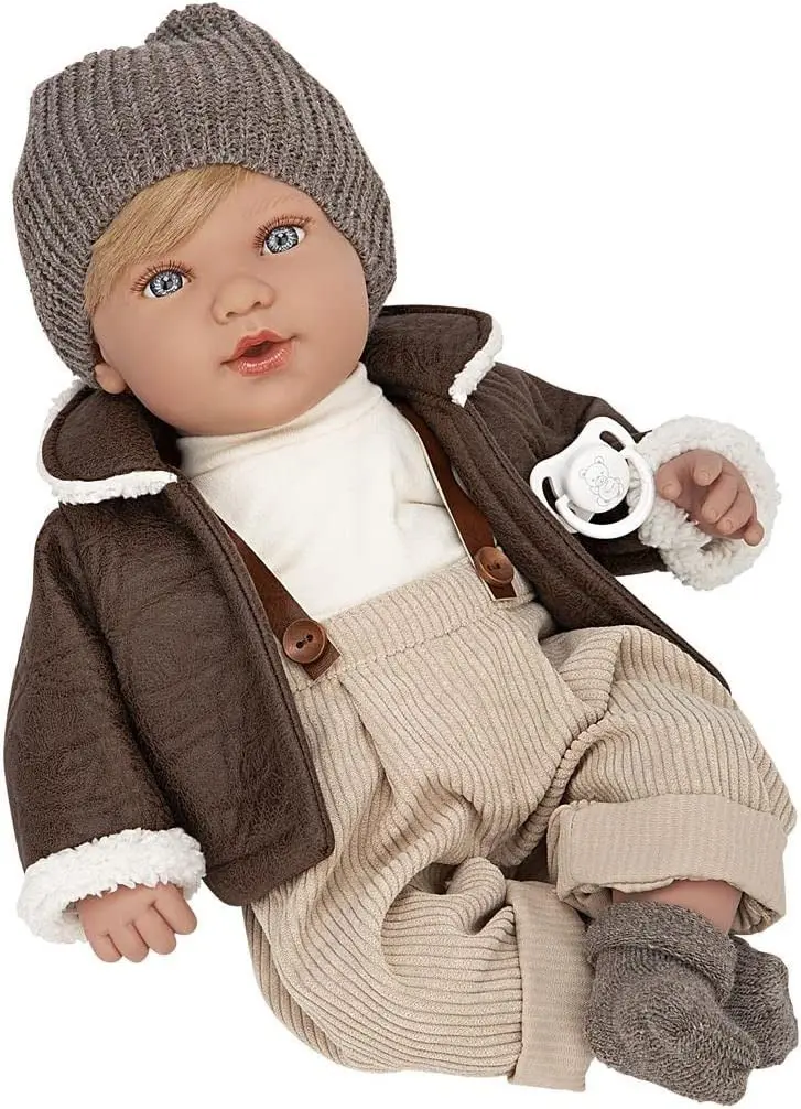 Muñeca Elegance Iria 45 cm Marrón - Arias 65317