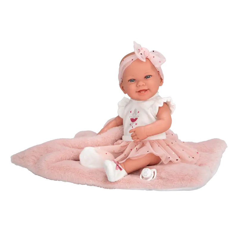 Muñeca Elegance Zoe Bailarina Rosa 42cm | Arias 65395