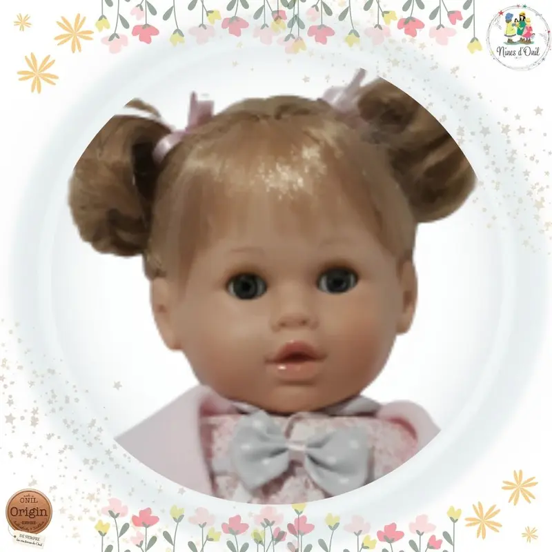 Muñeca española Tina rubia Nines de Onil 42 cm