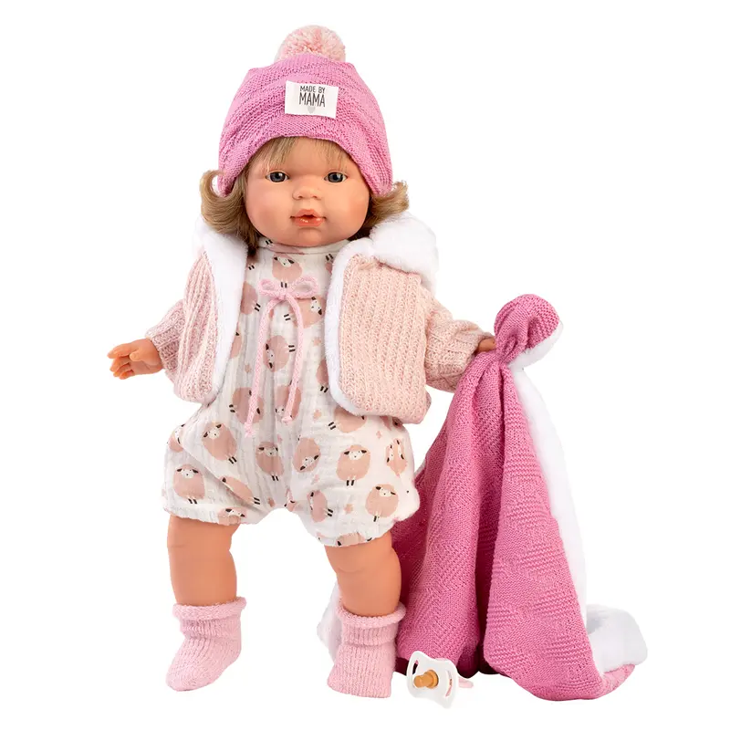 Muñeca Llorens que llora 38 cm – Los Llorones – Lola Llorona con Mantita
