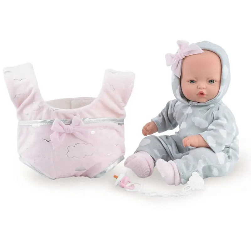 Muñeca Pitus Portabebé con Lloro 40 cm | Marina & Pau