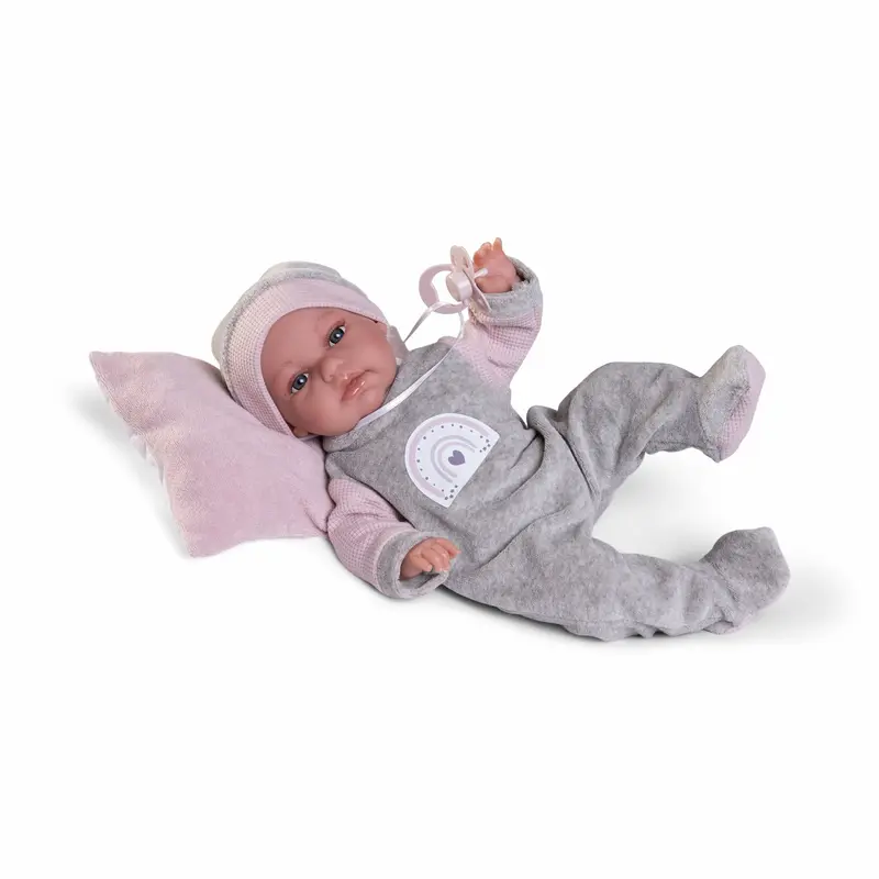 Muñecas Antonio Juan Baby Toneta posturitas camita (70363)