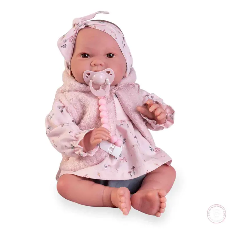 Muñecas Antonio Sweet Reborn Nica con chaleco (80322)