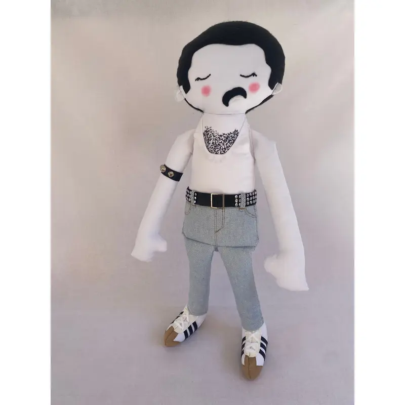Muñeco de trapo Freddie. Edición Live Aid 1985