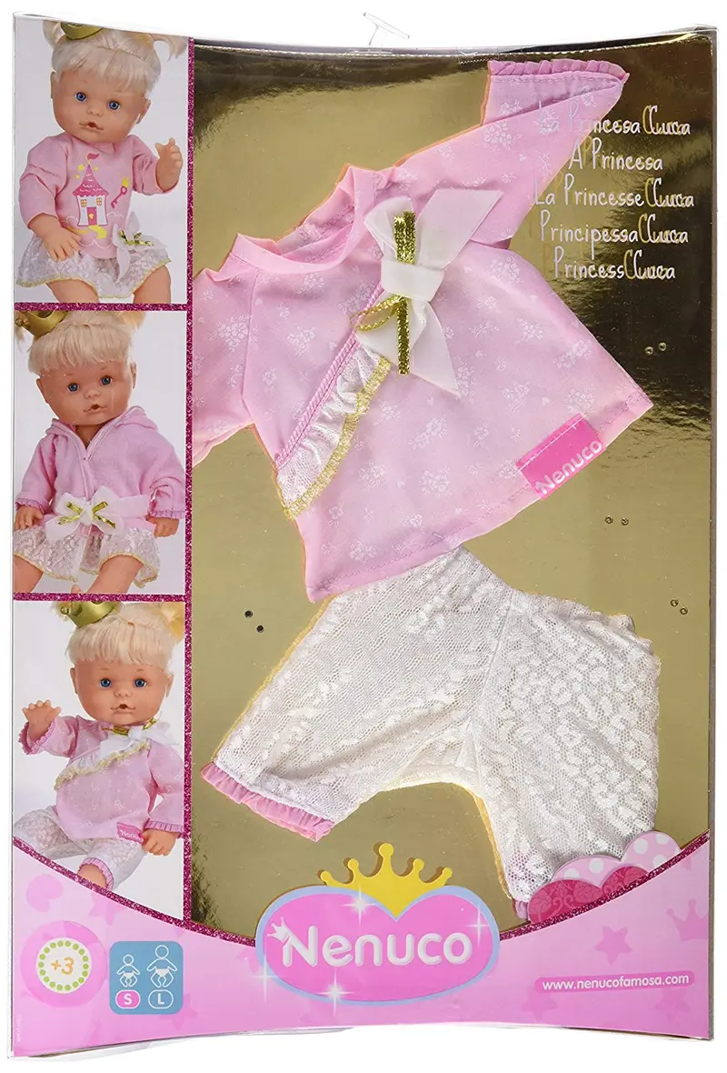 Nenuco Conjunto Pantalón Princesa Cuca 35 cm. - Famosa 7011325P