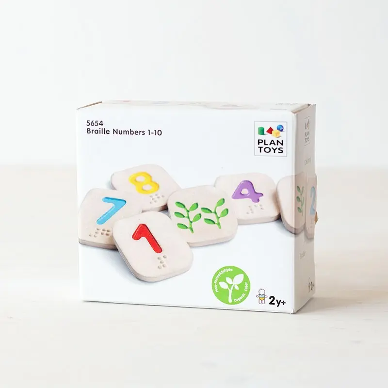 Número Braille - PlanToys 5654