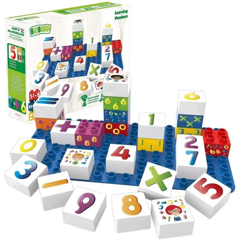 NUMEROS 27 PIEZAS + BASE - RODATOYS