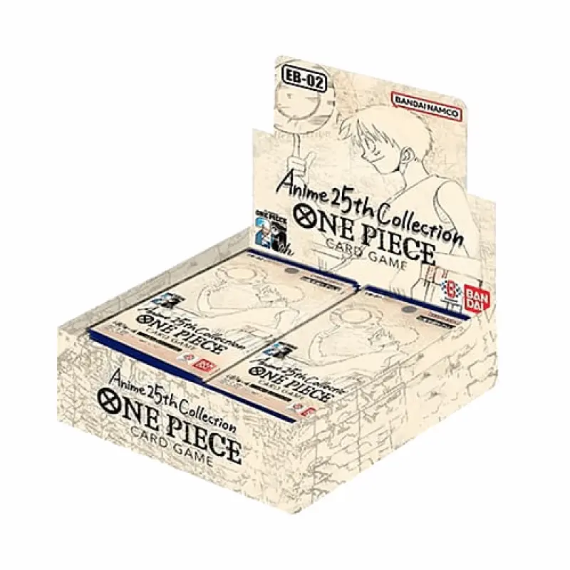 One Piece Card Game - Anime 25th Collection - Extra Booster Box (EB02) (24 Booster)