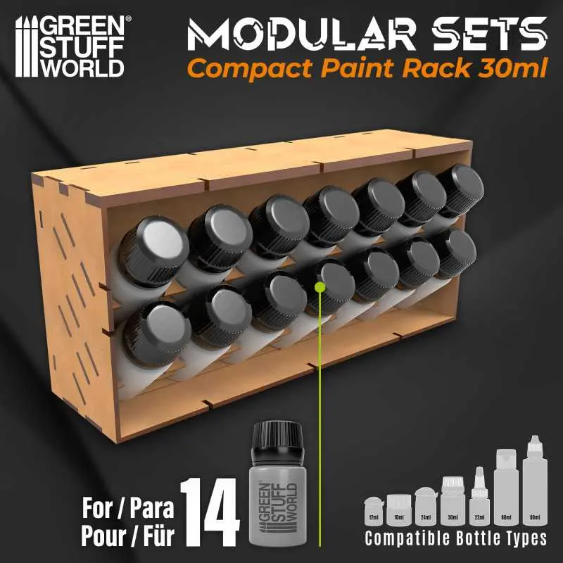 Organizador Vertical de Pinturas 30ml - COMPACT