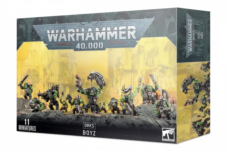 Ork Boyz – Caja de 11 Miniaturas Warhammer 40.000