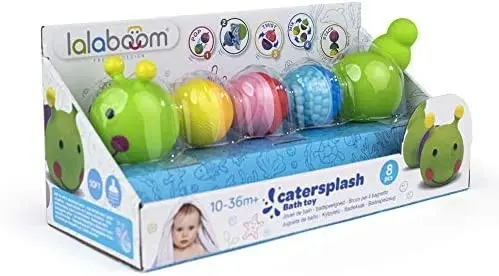 Oruga de baño, cuentas educativas - lalaboom bl500