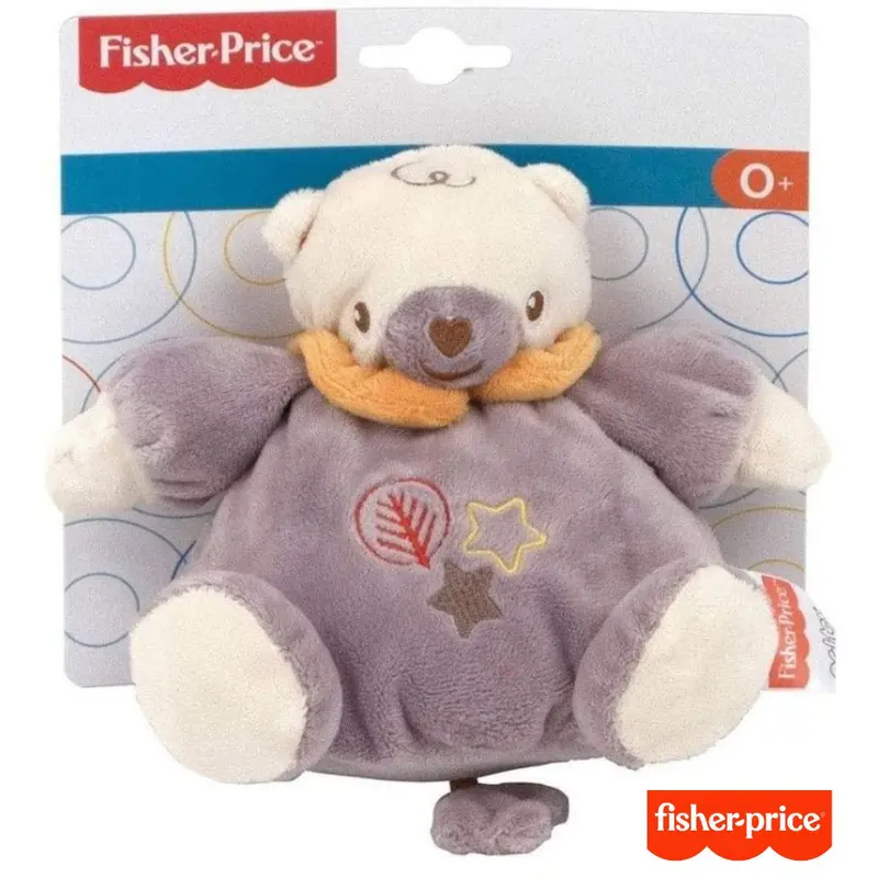 Osito peluche Fisher Price sonajero bebe 15 cm