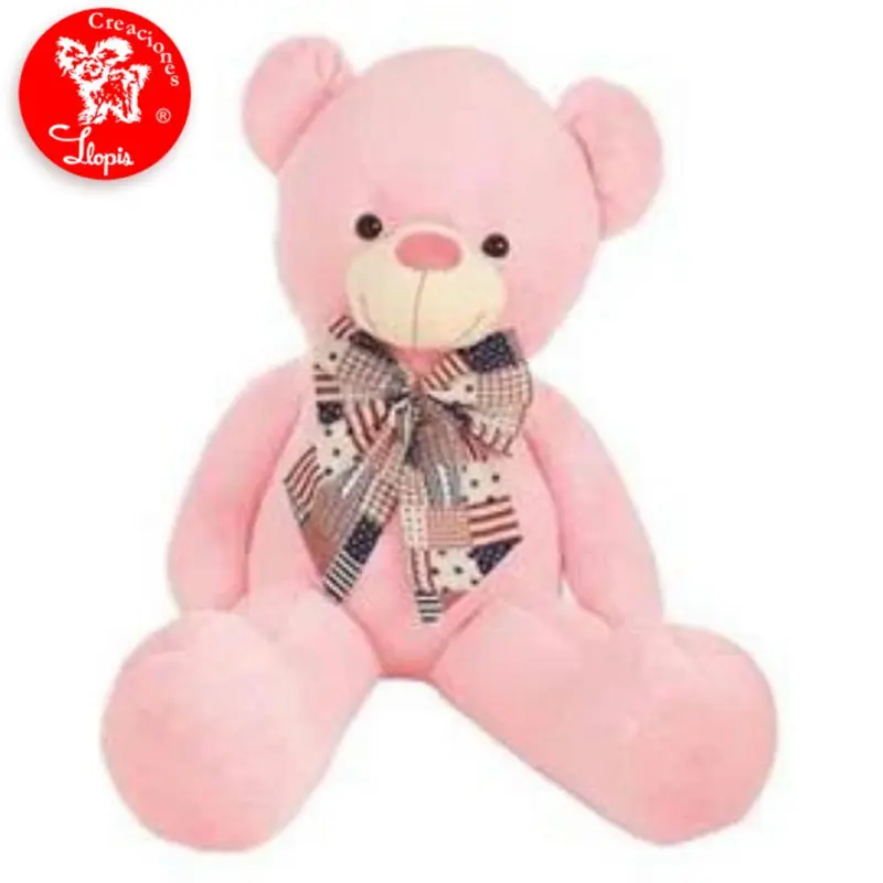 Oso de peluche rosa 85 centímetros