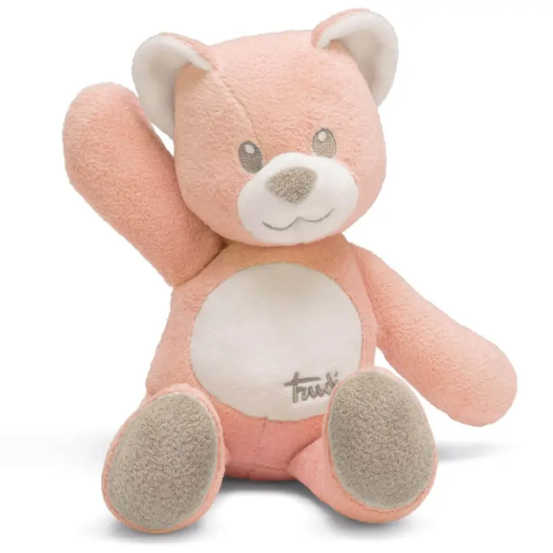 Oso de peluche rosa (M)