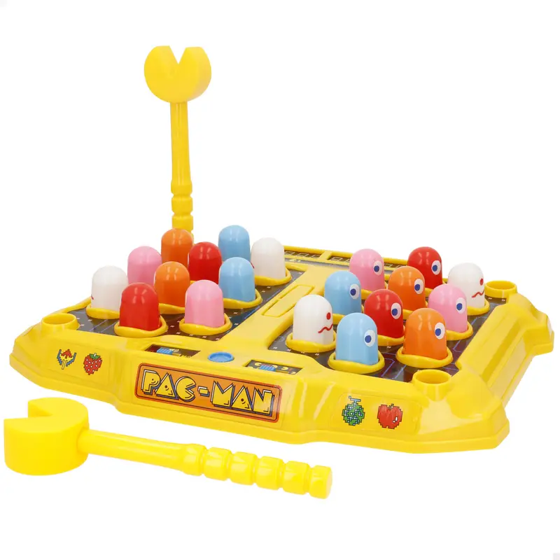 Pac-Man Smash-a-Ghost arcade de mesa con luz y sonido