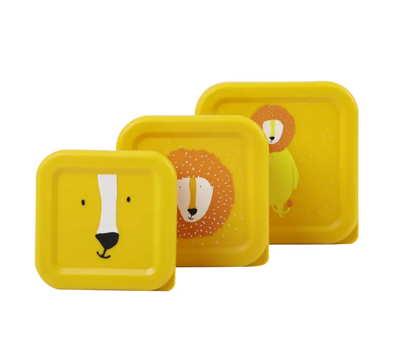Pack 3 fiambreras Mr. Lion