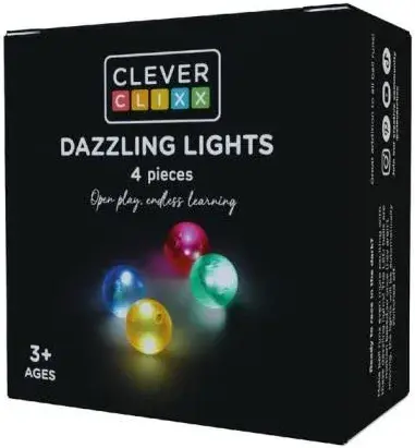 Pack 4 Bolas luminosas para toboganes magnéticos
