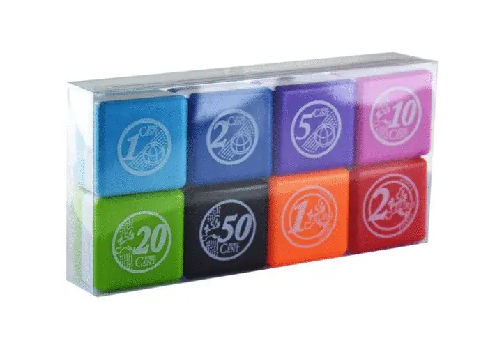 Pack de sellos motivación monedas euro - fraga import