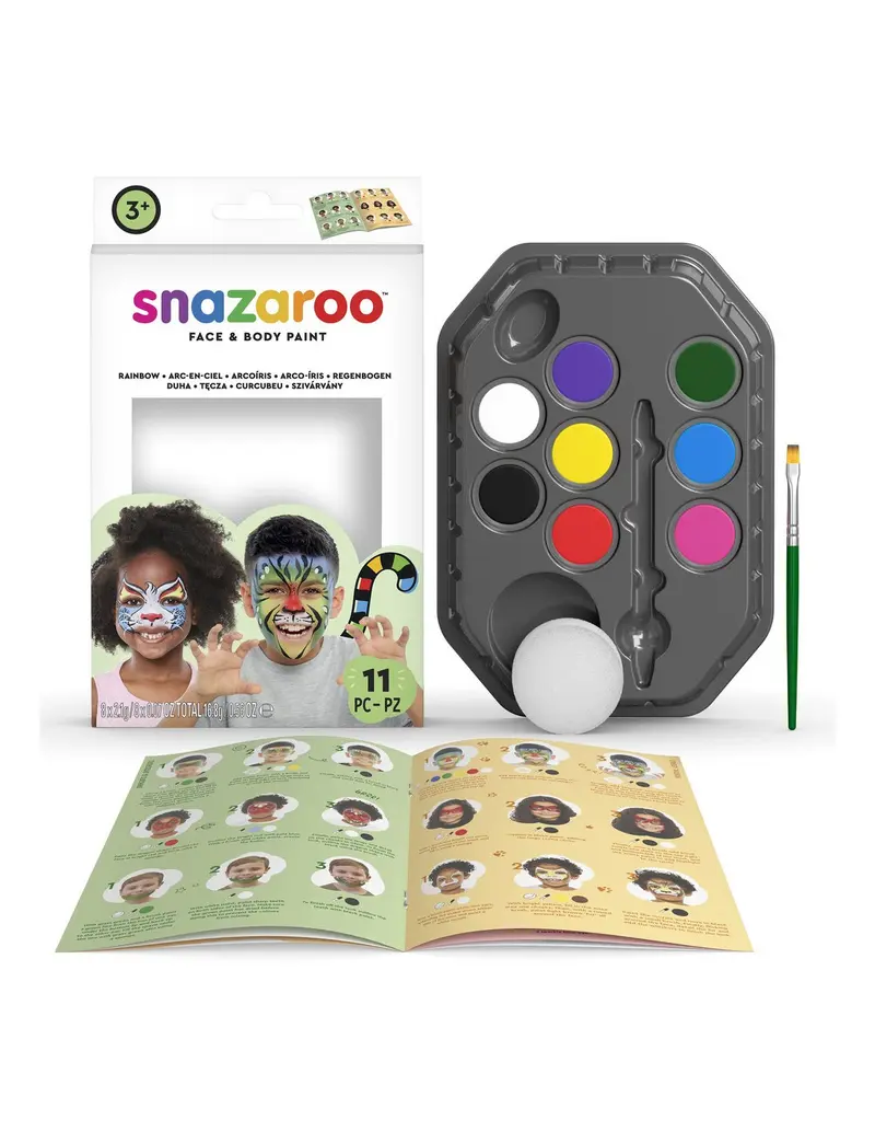 Paleta de Maquillaje Infantil para Cara y Cuerpo | Snazaroo