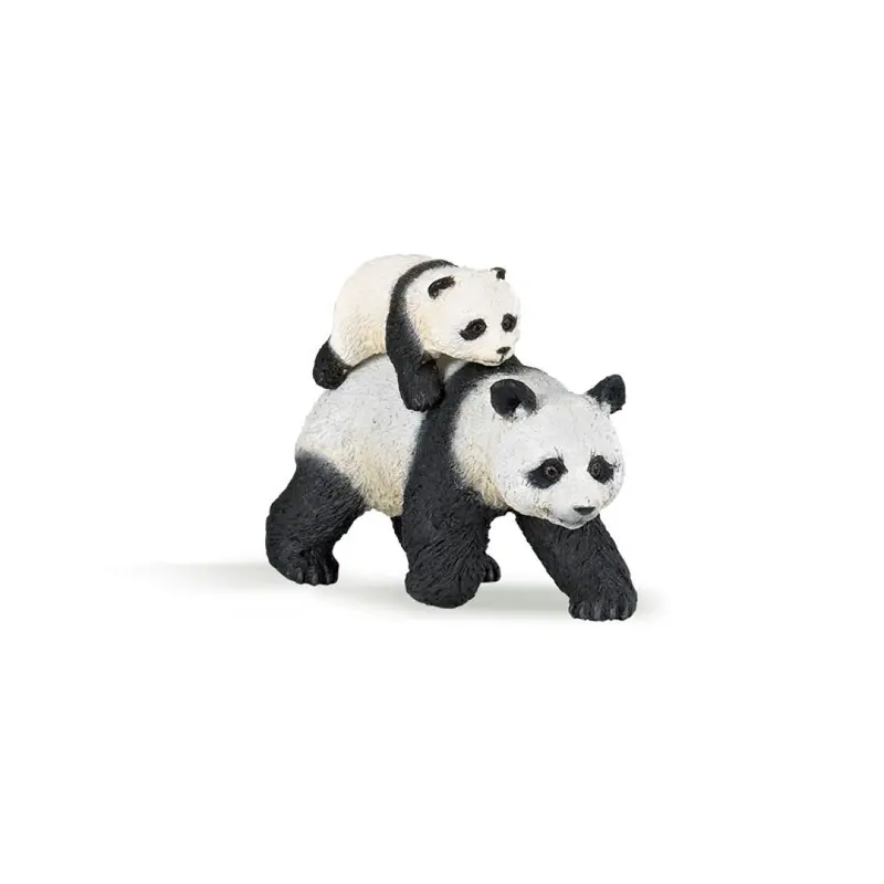 Panda y bebe panda
