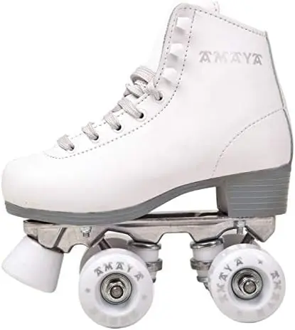 Patines amaya blancos talla 34 | control y resistencia superior
