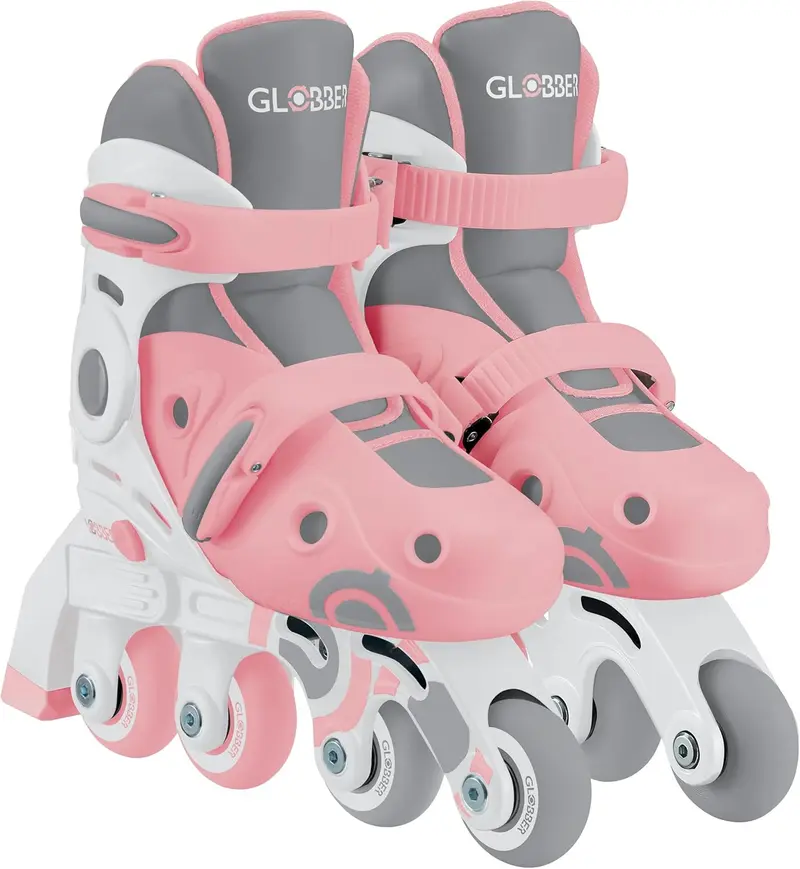 Patines Evolutivos Globber 2 en 1 Rosa (30-33) | Aprende a Patinar Sin Herramientas