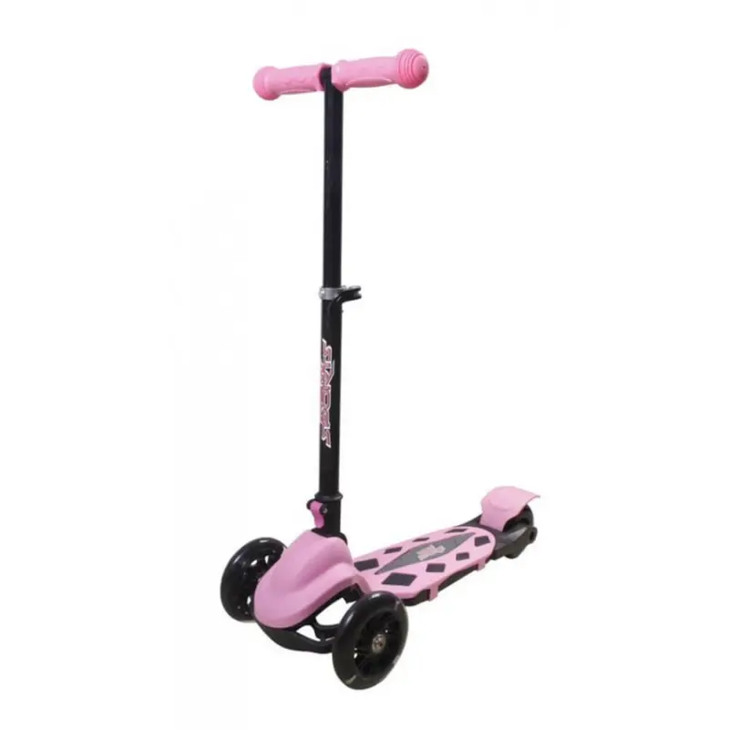 Patinete 3 Ruedas Rosa- New Sports 73422019