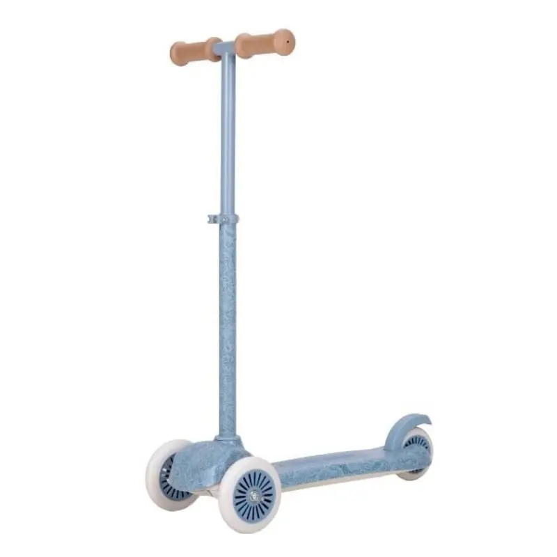 Patinete 3 ruedas safari azul
