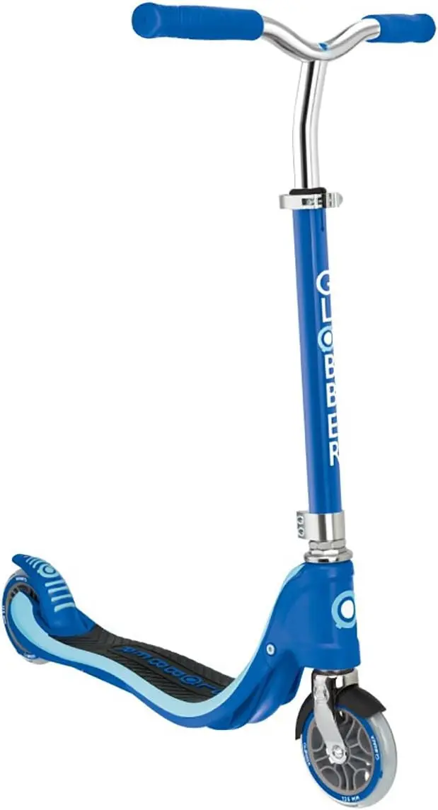 Patinete de 2 ruedas para niños - flow 125 azul - globber