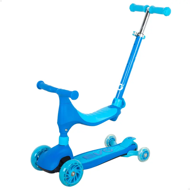 Patinete evolutivo 4 en 1 azul EVO