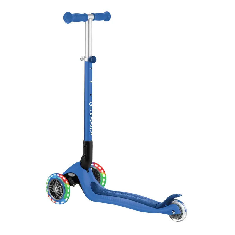 Patinete Globber Luces Azul Marino