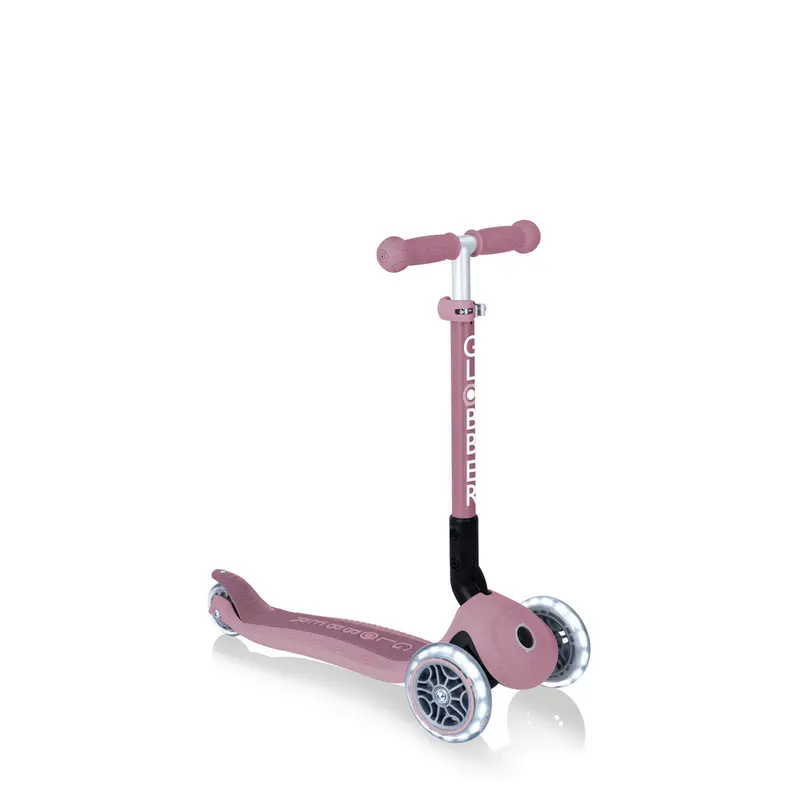 Patinete Globber Luces Junior Cereza