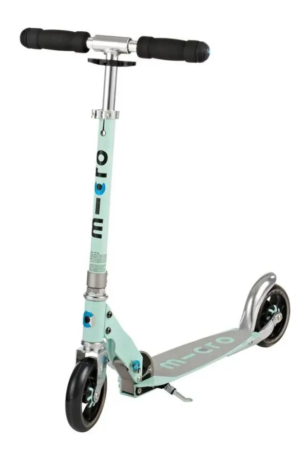 Patinete micro speed verde menta - scooter plegable 2 ruedas - micro sa0122