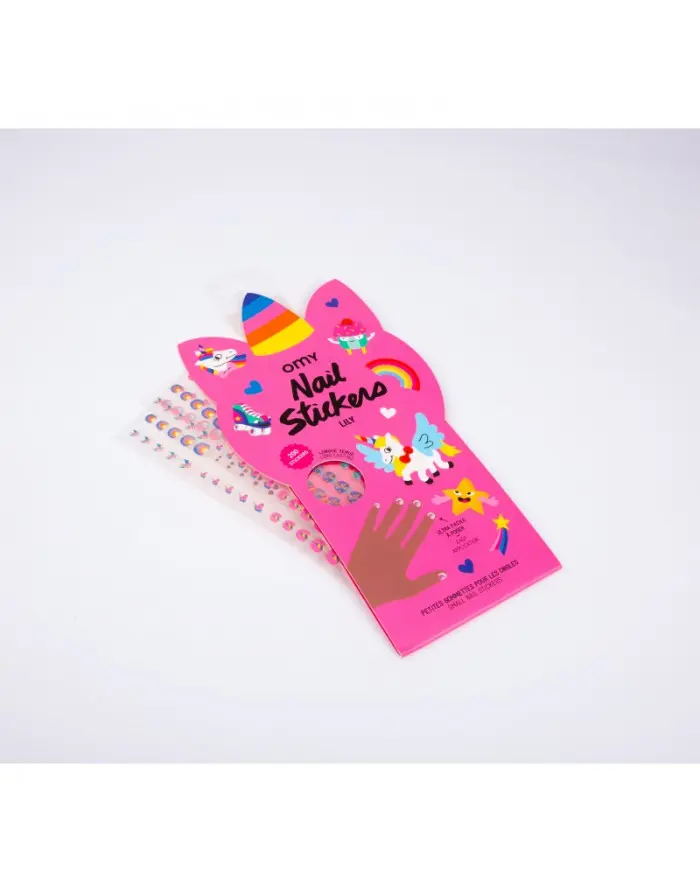 Pegatinas para uñas Unicornios - OMY