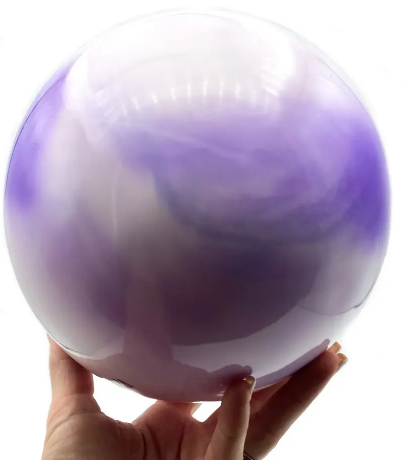 Pelota gimnasia rítmica marmol morado - amaya sport
