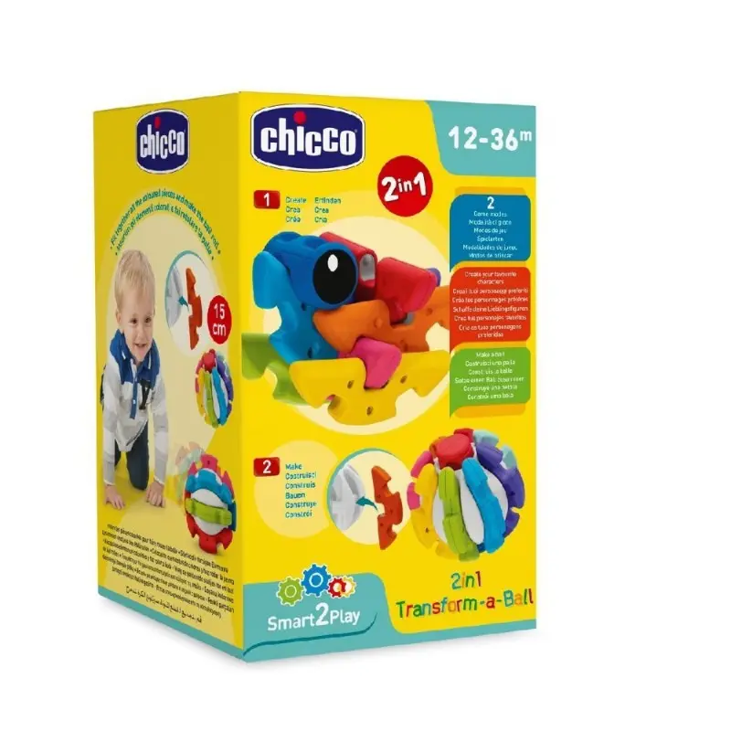 Pelota Transformable 2 en 1 - Chicco 9374