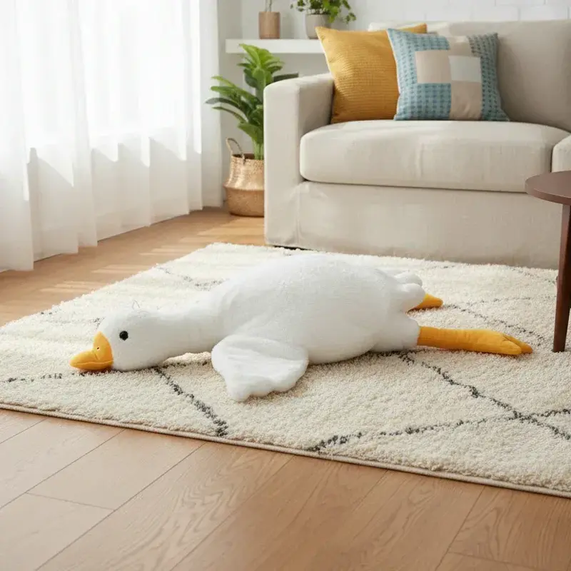 Peluche Canard Géant - 35 à 55cm