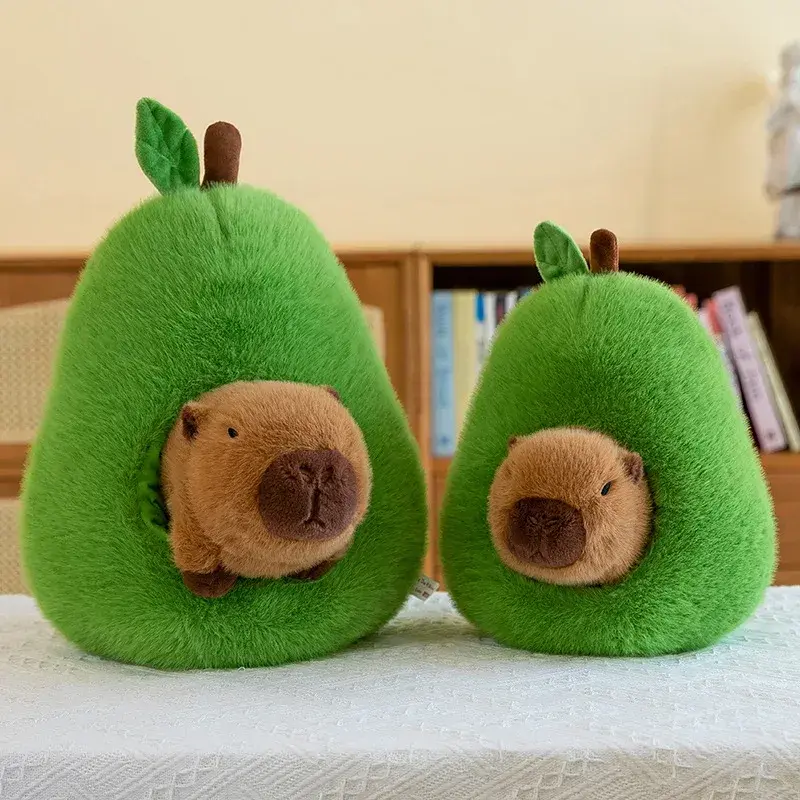 Peluche Capybara Avocat - 35cm