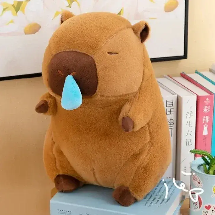 Peluche Capybara Enrhumé - 30 à 50cm