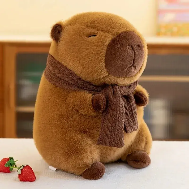 Peluche Capybara Frileux - 25cm