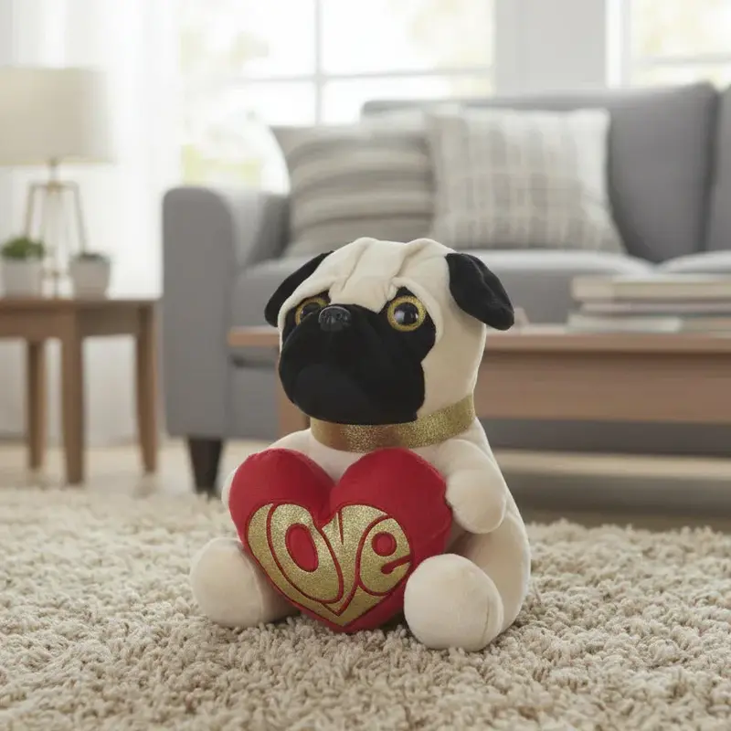 Peluche Carlin Love - 25cm