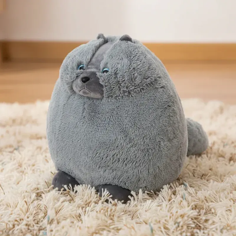Peluche Chat Grassouillet - 35cm