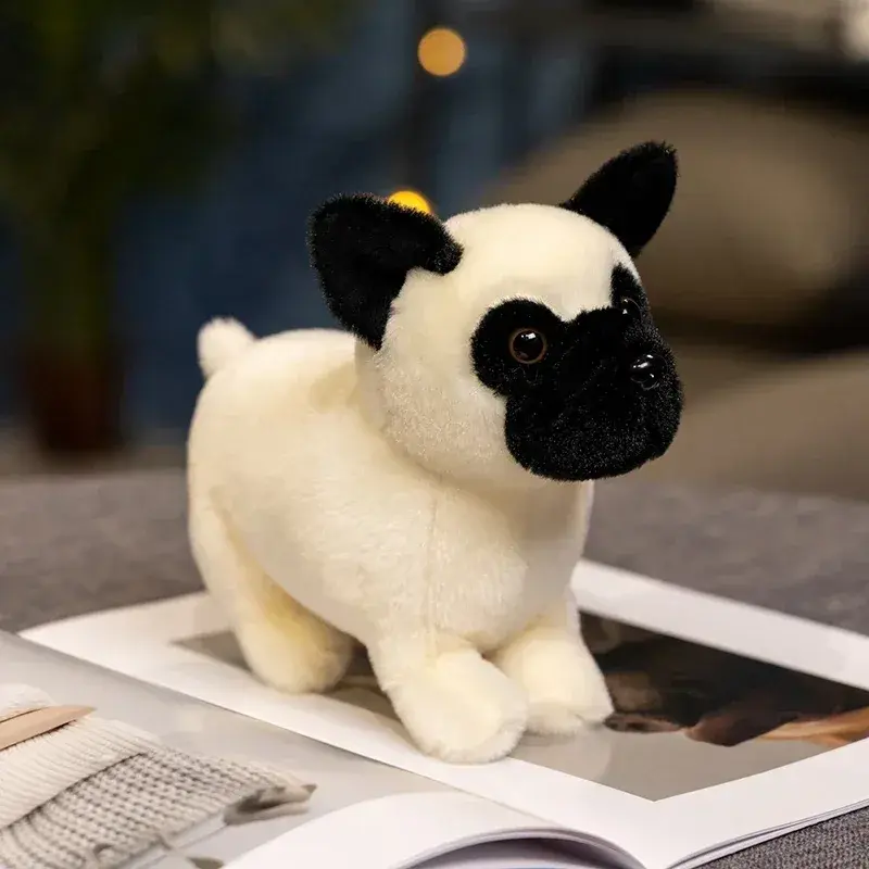 Peluche Chien Carlin - 20cm