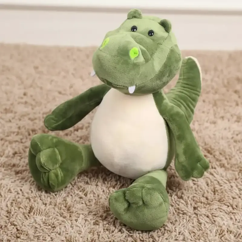 Peluche Crocodile Assis - 25cm