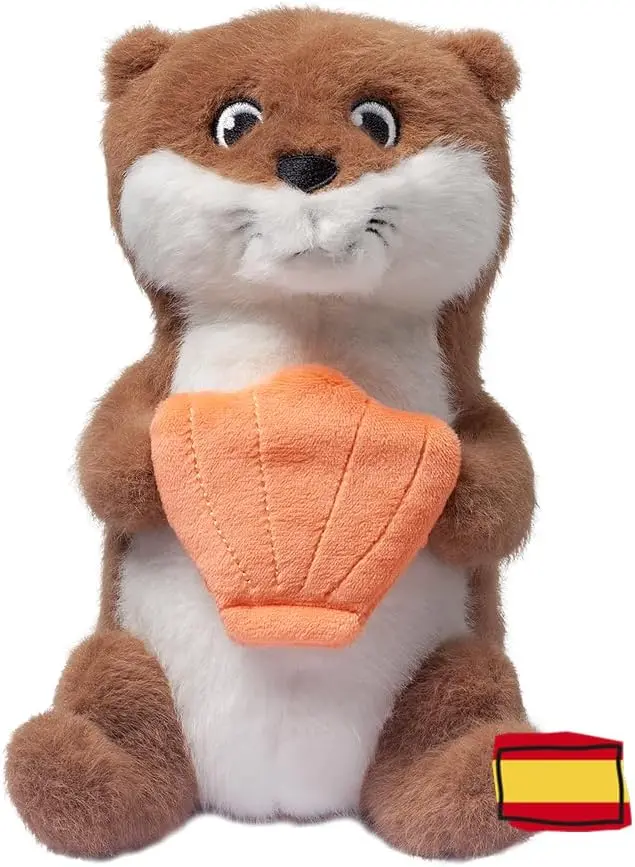 Peluche Cuentacuentos FABA Nutria Marta – 8 Historias sobre Vínculo y Apego 0-6 Años