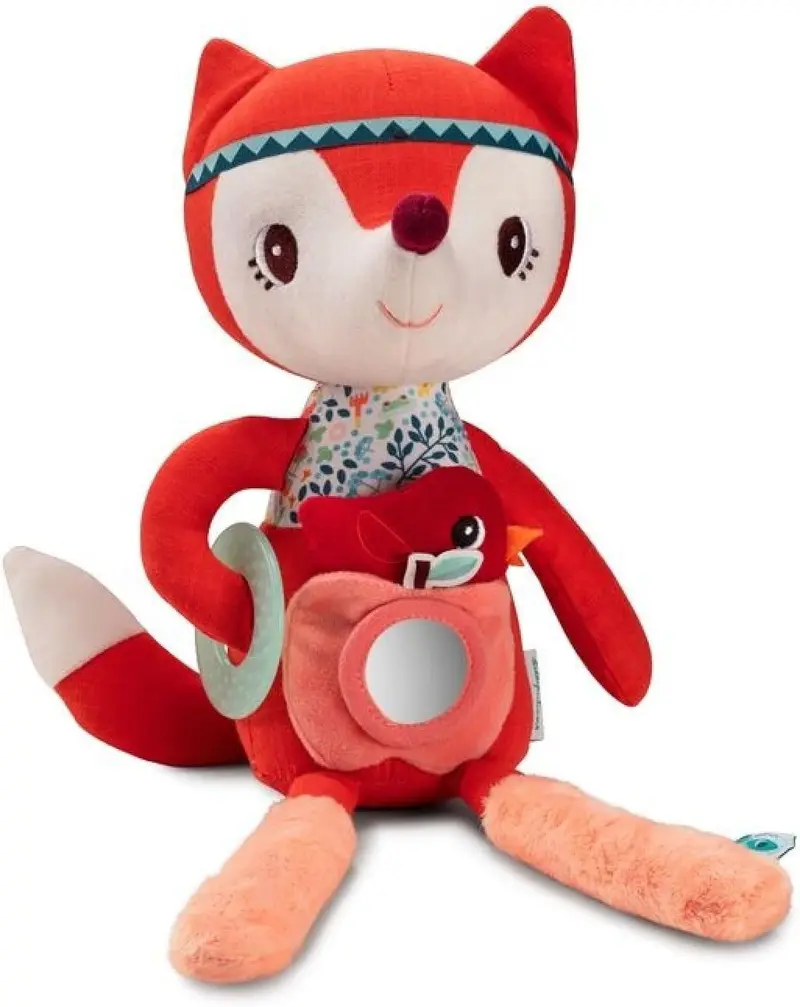 Peluche de Actividades Alice Lilliputiens | Juguete Sensorial Bebé +9 Meses