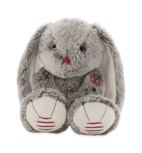 Peluche de conejo gris de 38 cm rouge - kaloo k962984