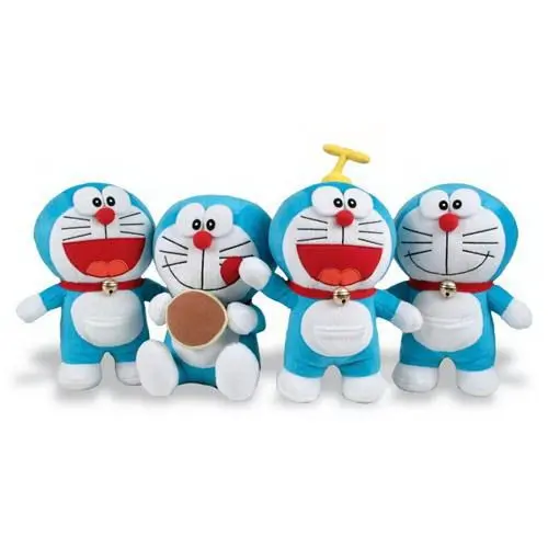 Peluche Doraemon 28 cm Surtido 4 Modelos Oficiales | Precio por Unidad