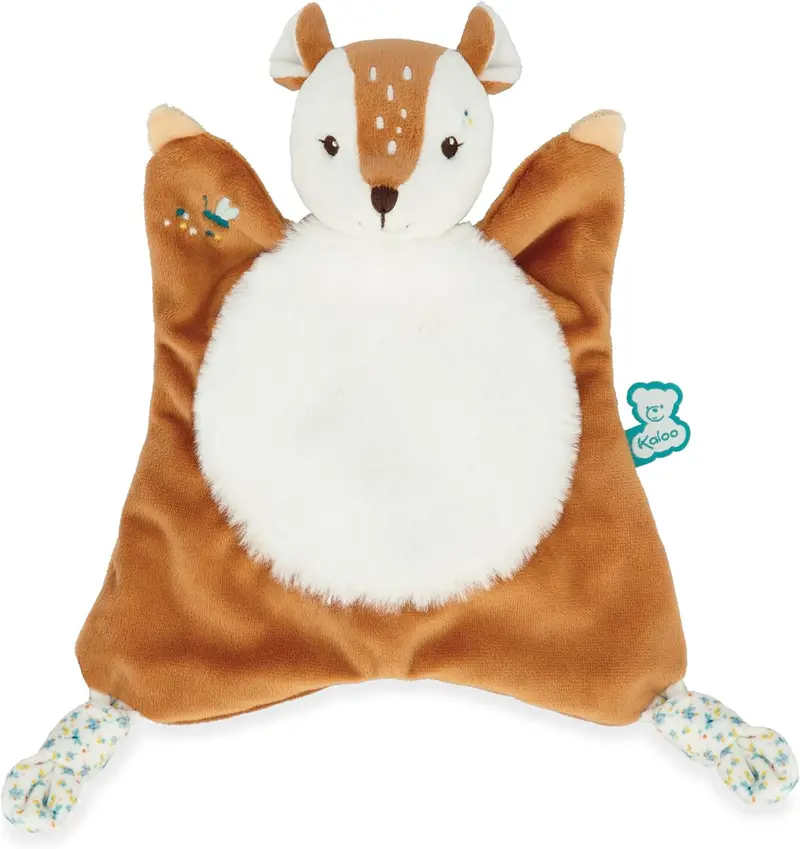 Peluche doudou cuadrado nathan el cervatillo - k205000